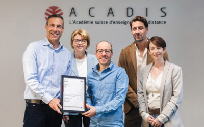 Le groupe Acadis obtient la nouvelle certification eduQua 2021